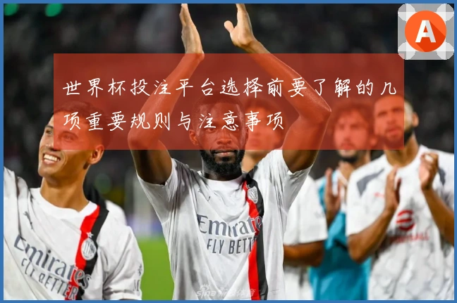 世界杯投注平台选择前要了解的几项重要规则与注意事项